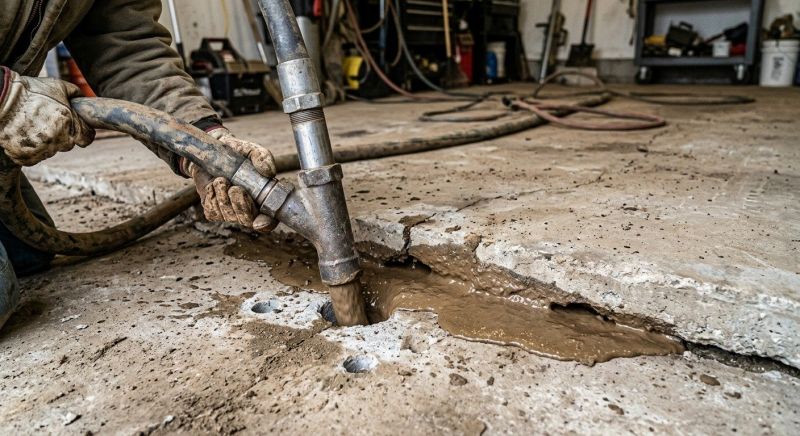 Concrete Settlement Repair in Columbus, OH