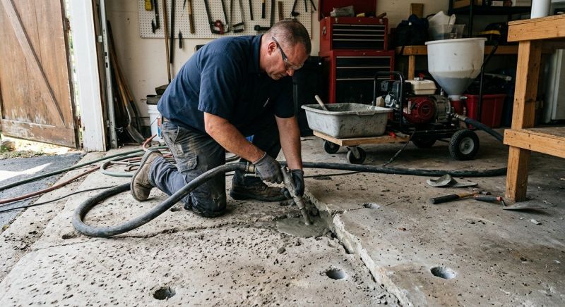 Garage Settling Repair in Denver, CO