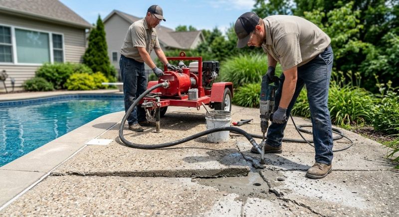 Sunken Patio Repair in Corpus Christi, TX